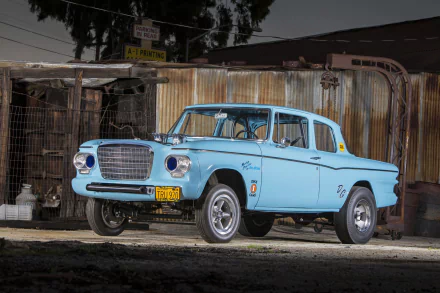 gasser race car drag racing hot rod Studebaker Lark Gasser vehicle Studebaker Lark HD Desktop Wallpaper | Background Image