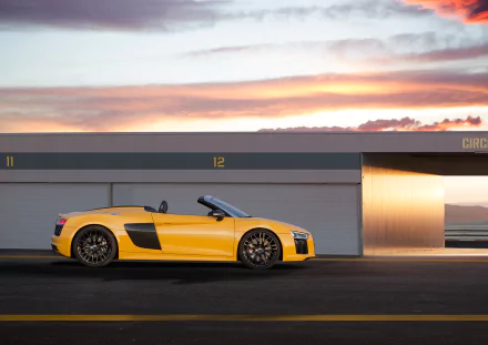 Audi R8 Spyder vehicle Audi R8 HD Desktop Wallpaper | Background Image