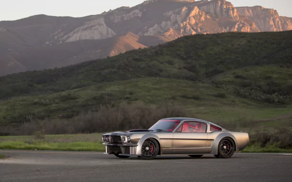 race car muscle car hot rod vehicle Ford Mustang Fastback HD Desktop Wallpaper | Background Image
