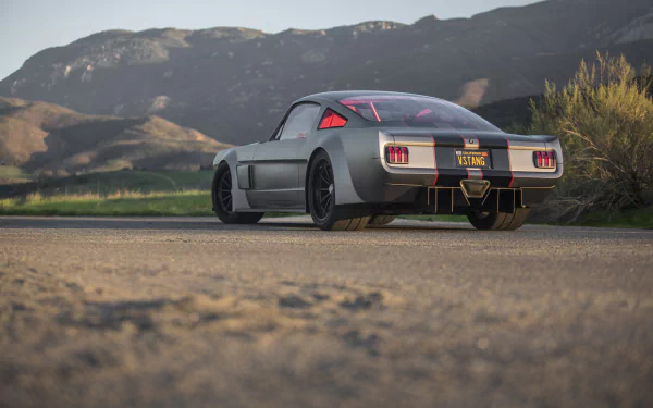 race car muscle car hot rod vehicle Ford Mustang Fastback HD Desktop Wallpaper | Background Image