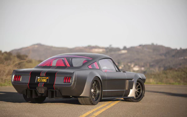 race car muscle car hot rod vehicle Ford Mustang Fastback HD Desktop Wallpaper | Background Image