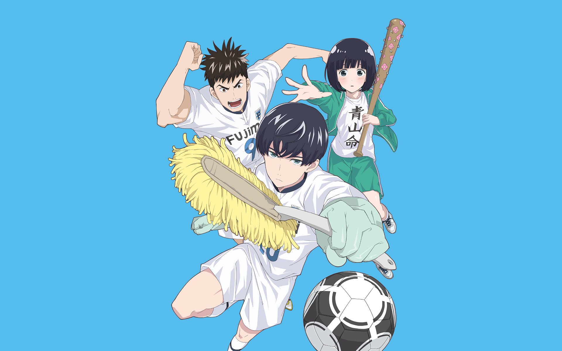 Anime Keppeki Danshi! Aoyama-kun 4k Ultra HD Wallpaper by Hadziq Alhady