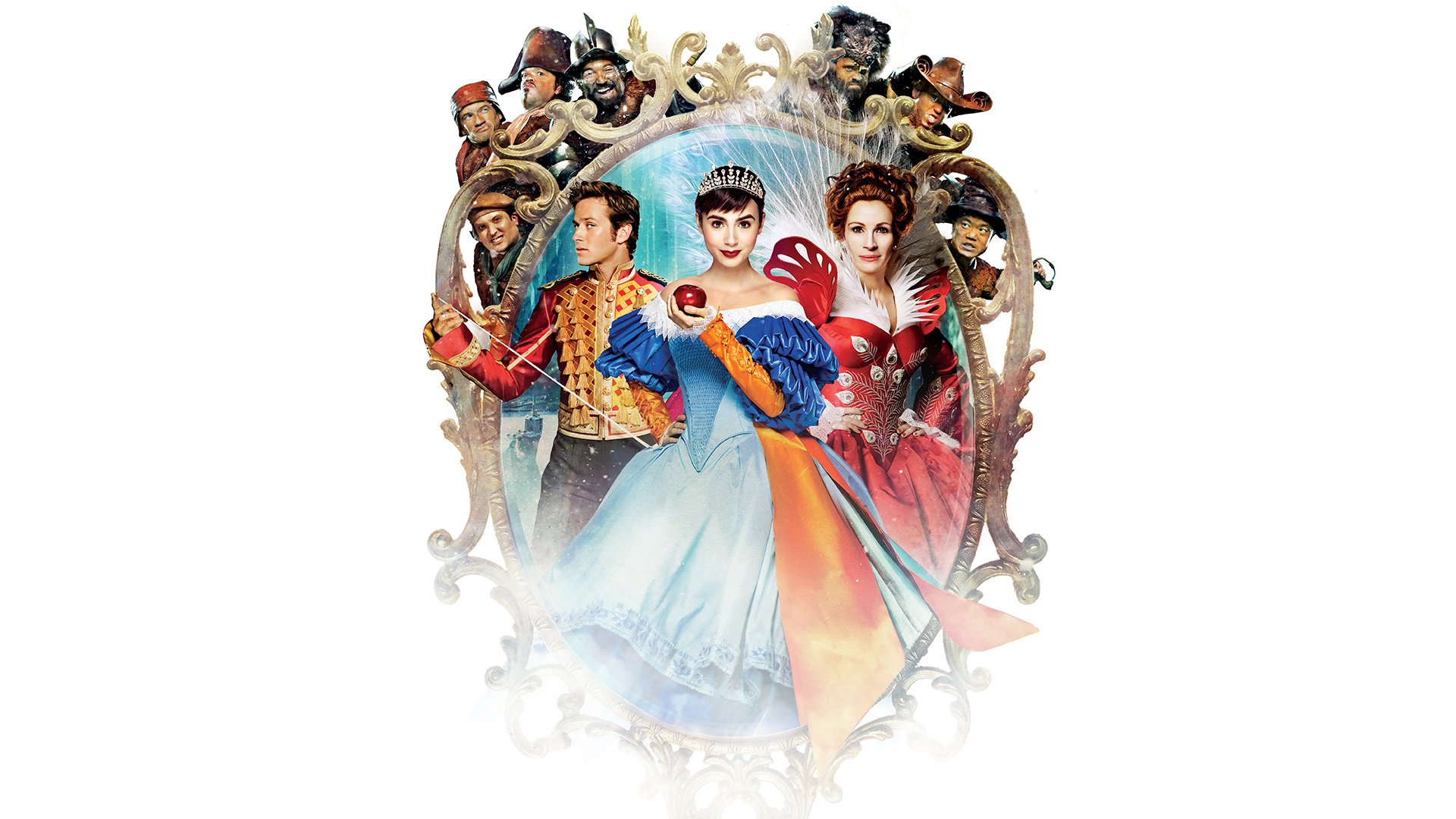 Download Julia Roberts Snow White Lily Collins Movie Mirror Mirror HD Wallpaper