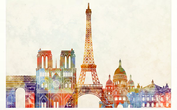 Eiffel Tower man made Paris HD Desktop Wallpaper | Background Image