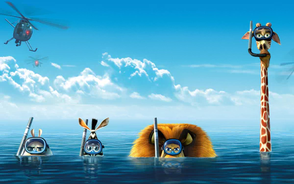 movie Madagascar 3: Europe's Most Wanted HD Desktop Wallpaper | Background Image