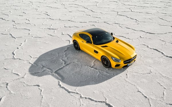 Vehicles Mercedes-Benz AMG GT Mercedes-Benz Car Yellow Car HD Wallpaper | Background Image
