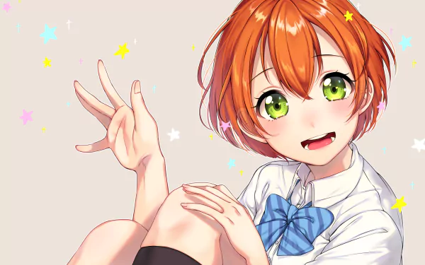 Rin Hoshizora Anime Love Live! HD Desktop Wallpaper | Background Image