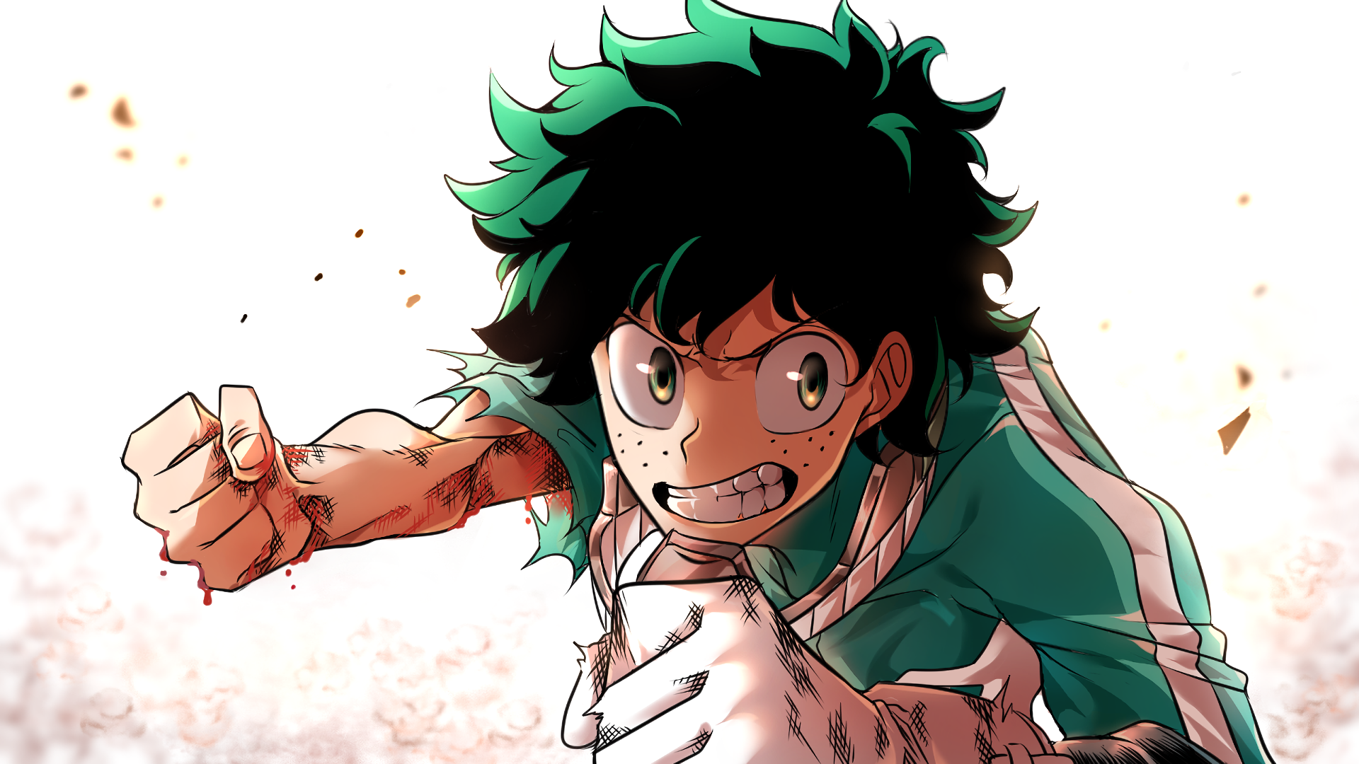 Download Izuku Midoriya Anime My Hero Academia HD Wallpaper