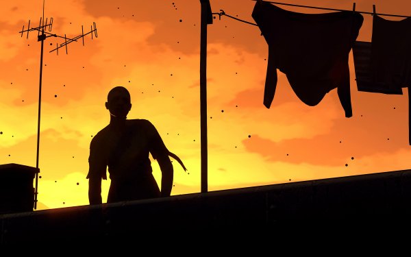 Video Game Dying Light Silhouette HD Wallpaper | Background Image