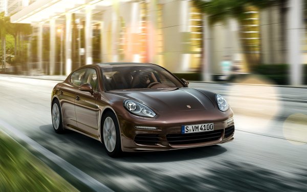 Vehicles Porsche Panamera Porsche Car Motion Blur HD Wallpaper | Background Image