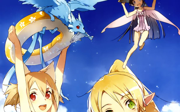 Suguha Kirigaya Lisbeth (Sword Art Online) Keiko Ayano Silica (Sword Art Online) Yui (Sword Art Online) Anime Sword Art Online HD Desktop Wallpaper | Background Image