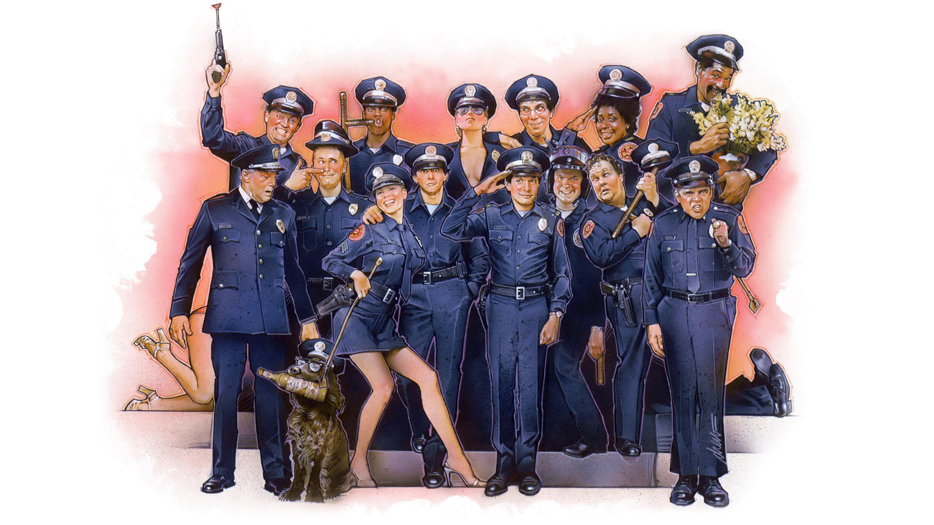 Movie Police Academy HD Wallpaper | Background Image