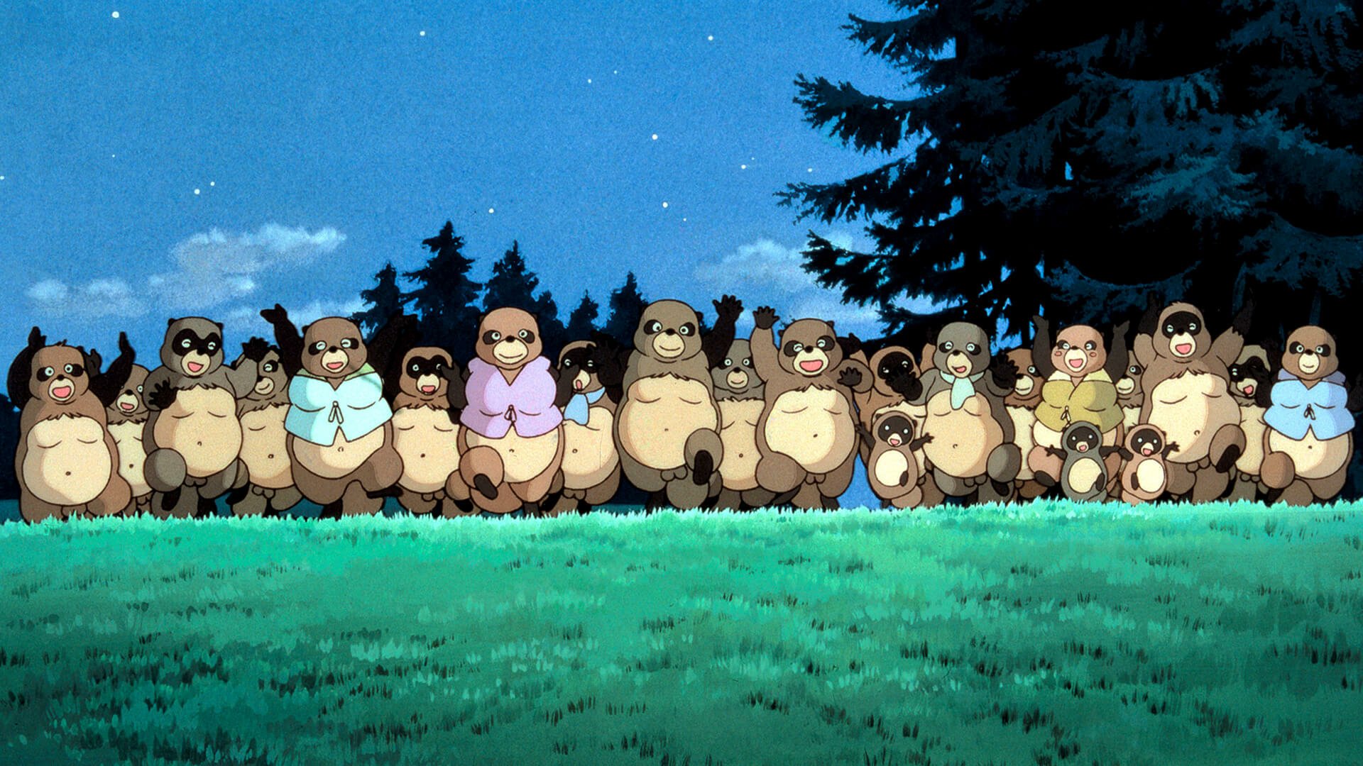 Download Movie Pom Poko HD Wallpaper