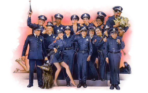 movie Police Academy HD Desktop Wallpaper | Background Image