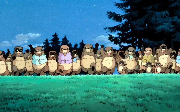 movie Pom Poko HD Desktop Wallpaper | Background Image