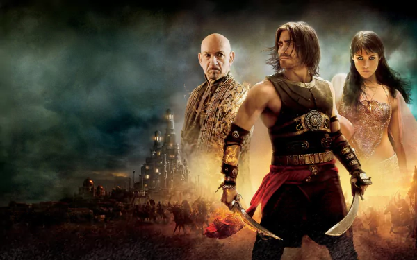 Gemma Arterton Jake Gyllenhaal movie Prince of Persia: The Sands of Time HD Desktop Wallpaper | Background Image