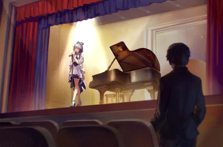 Luo Tianyi Anime Vocaloid HD Desktop Wallpaper | Background Image