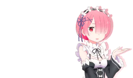 Ram (Re:ZERO) Anime Re:Zero - Starting Life in Another World HD Desktop Wallpaper | Background Image