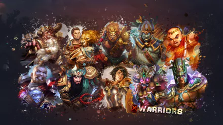  Smite Warrior Wallpaper by Getsukeii