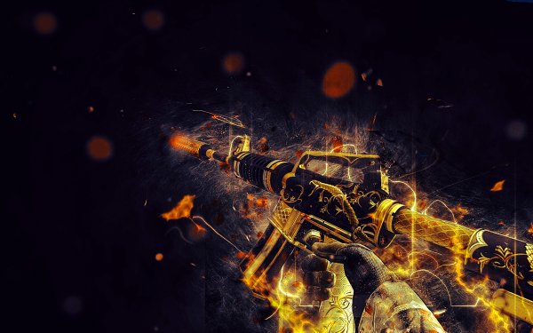 Video Game Counter-Strike: Global Offensive Counter-Strike Counter Strike M4 Carbine HD Wallpaper | Background Image