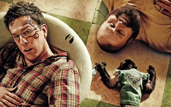 Ed Helms Zach Galifianakis movie The Hangover Part II HD Desktop Wallpaper | Background Image