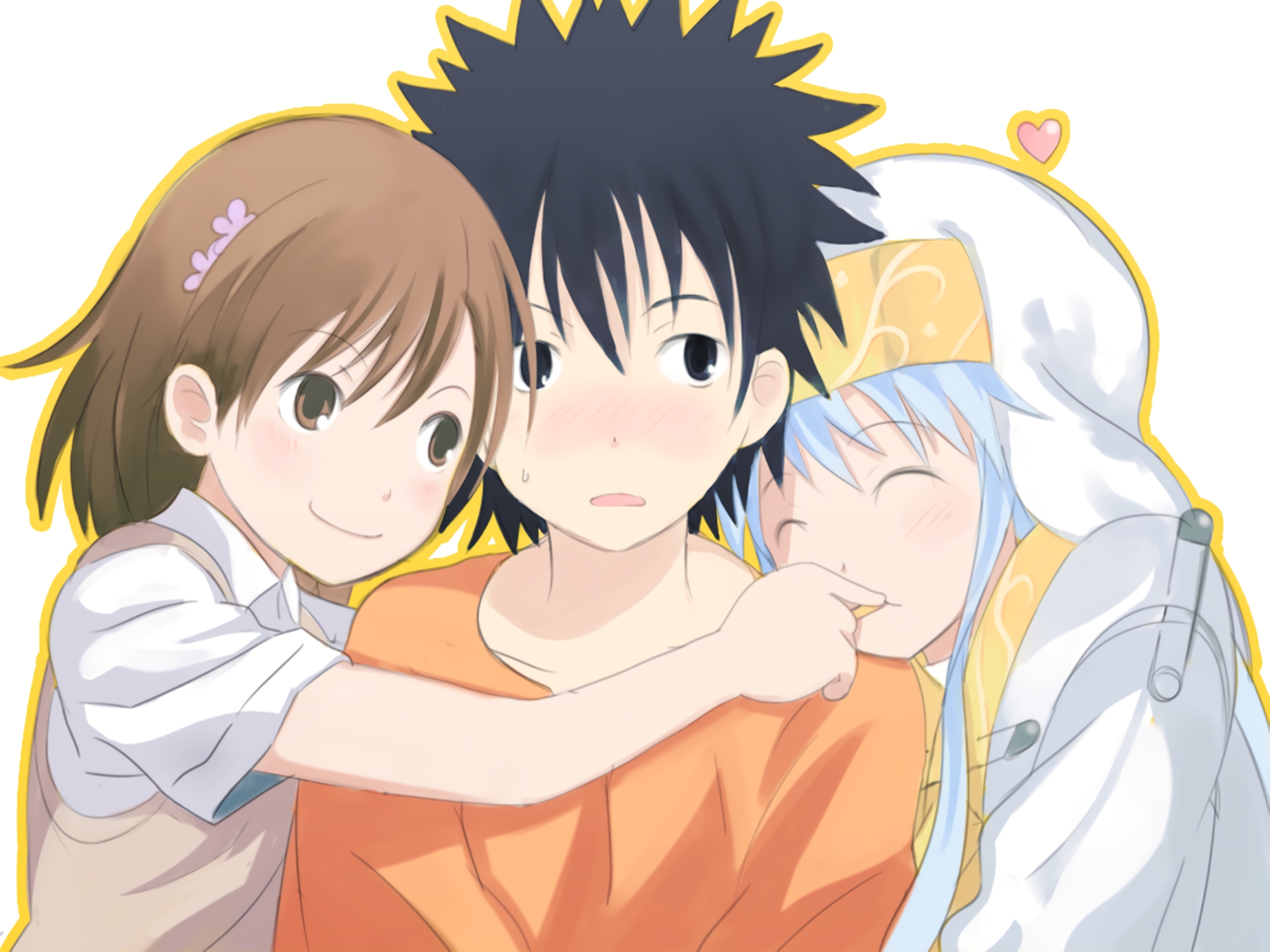Download Kamijou Touma Index Librorum Prohibitorum Mikoto Misaka Anime - A Certain Magical Index Touma And Index