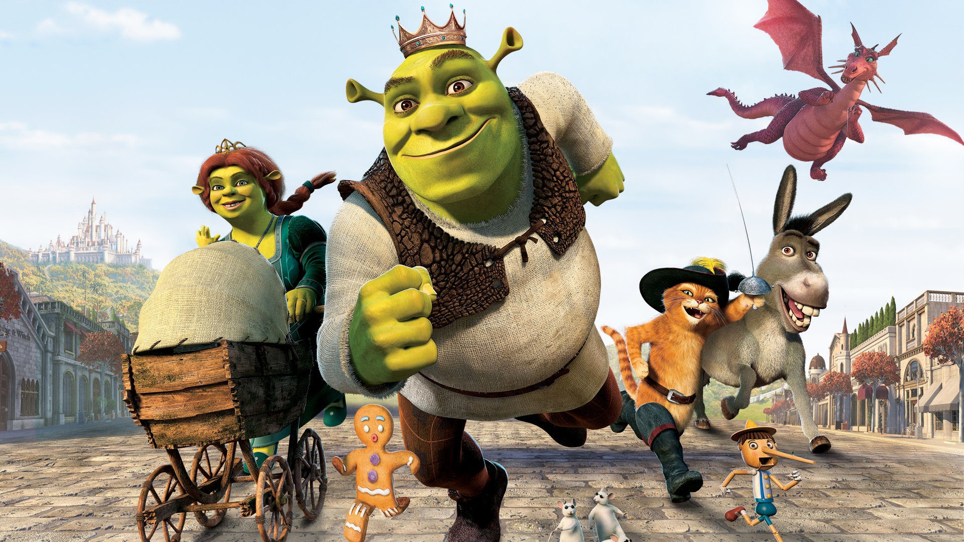 Movie Shrek the Third HD Wallpaper