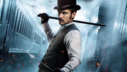 Jude Law movie Sherlock Holmes: A Game of Shadows HD Desktop Wallpaper | Background Image