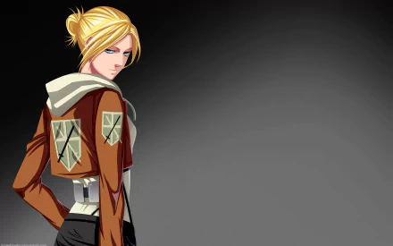 Annie Leonhart Attack on Titan Anime HD Desktop Wallpaper | Background Image
