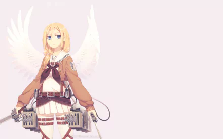 Historia Reiss Attack on Titan Anime HD Desktop Wallpaper | Background Image
