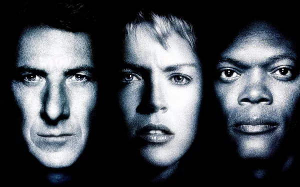 Sharon Stone Samuel L. Jackson Dustin Hoffman movie sphere HD Desktop Wallpaper | Background Image