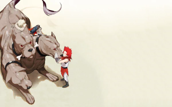 cerberus Katsuki Bakugou Eijiro Kirishima Anime My Hero Academia HD Desktop Wallpaper | Background Image