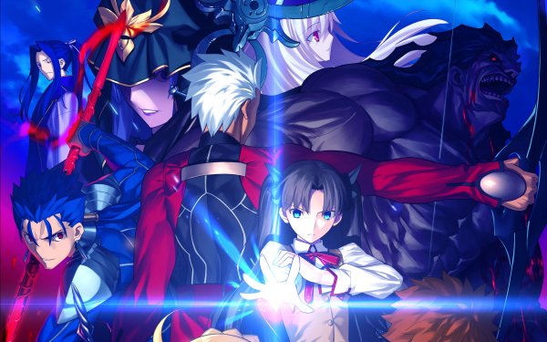 Anime Fate/Stay Night: Unlimited Blade Works Fate Series Archer Rin Tohsaka Berserker Rider Assassin Caster Illyasviel Von Einzbern Lancer HD Wallpaper | Background Image