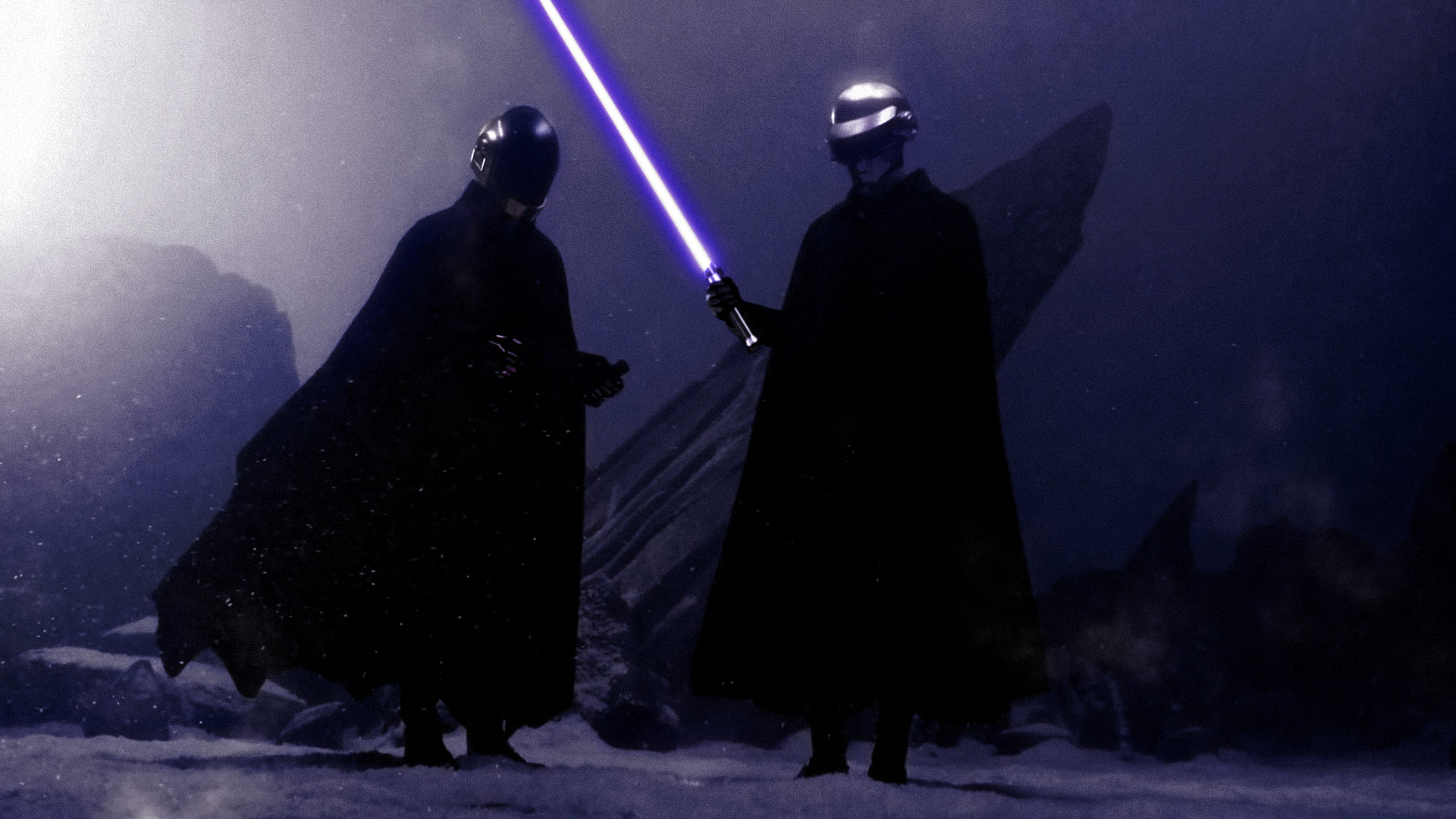 Download Lightsaber DJ EDM Cosplay Star Wars Music Daft Punk HD Wallpaper