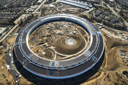 building architecture Cupertino man made Apple Headquarters HD Desktop Wallpaper | Background Image
