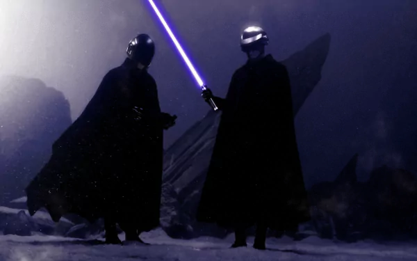 lightsaber DJ EDM cosplay Star Wars music Daft Punk HD Desktop Wallpaper | Background Image