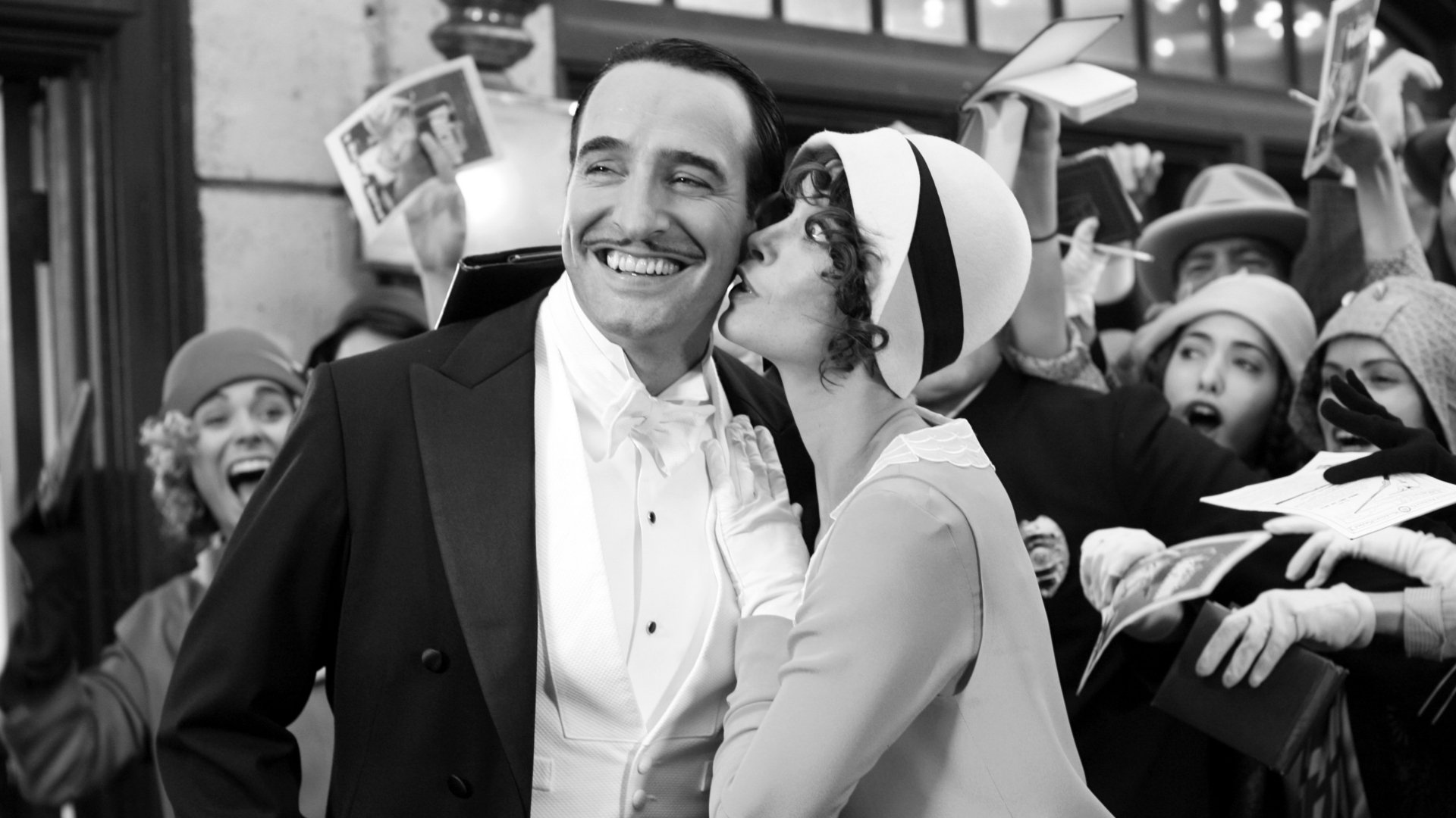 Download Jean Dujardin Bérénice Bejo Movie The Artist HD Wallpaper