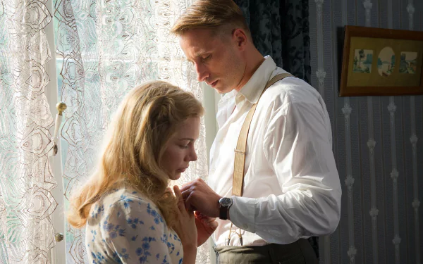 Matthias Schoenaerts Michelle Williams movie Suite Française HD Desktop Wallpaper | Background Image