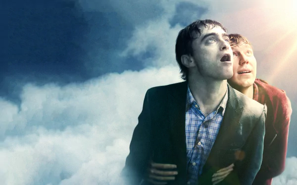 Paul Dano Daniel Radcliffe movie Swiss Army Man HD Desktop Wallpaper | Background Image