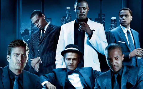 Chris Brown Michael Ealy Idris Elba Paul Walker Hayden Christensen movie Takers HD Desktop Wallpaper | Background Image