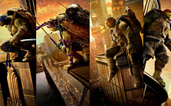 movie Teenage Mutant Ninja Turtles: Out Of The Shadows HD Desktop Wallpaper | Background Image