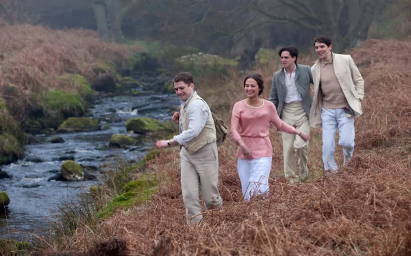 Taron Egerton Colin Morgan Kit Harington Alicia Vikander movie Testament of Youth HD Desktop Wallpaper | Background Image