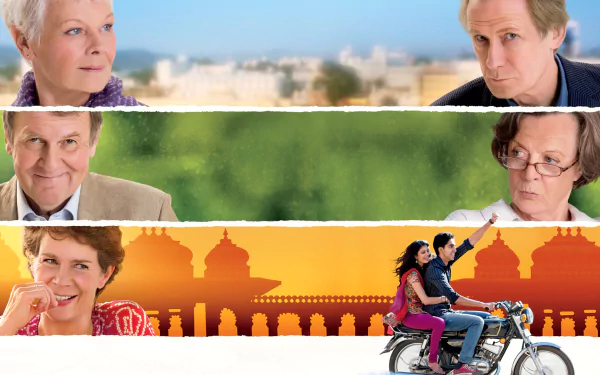 movie The Best Exotic Marigold Hotel HD Desktop Wallpaper | Background Image