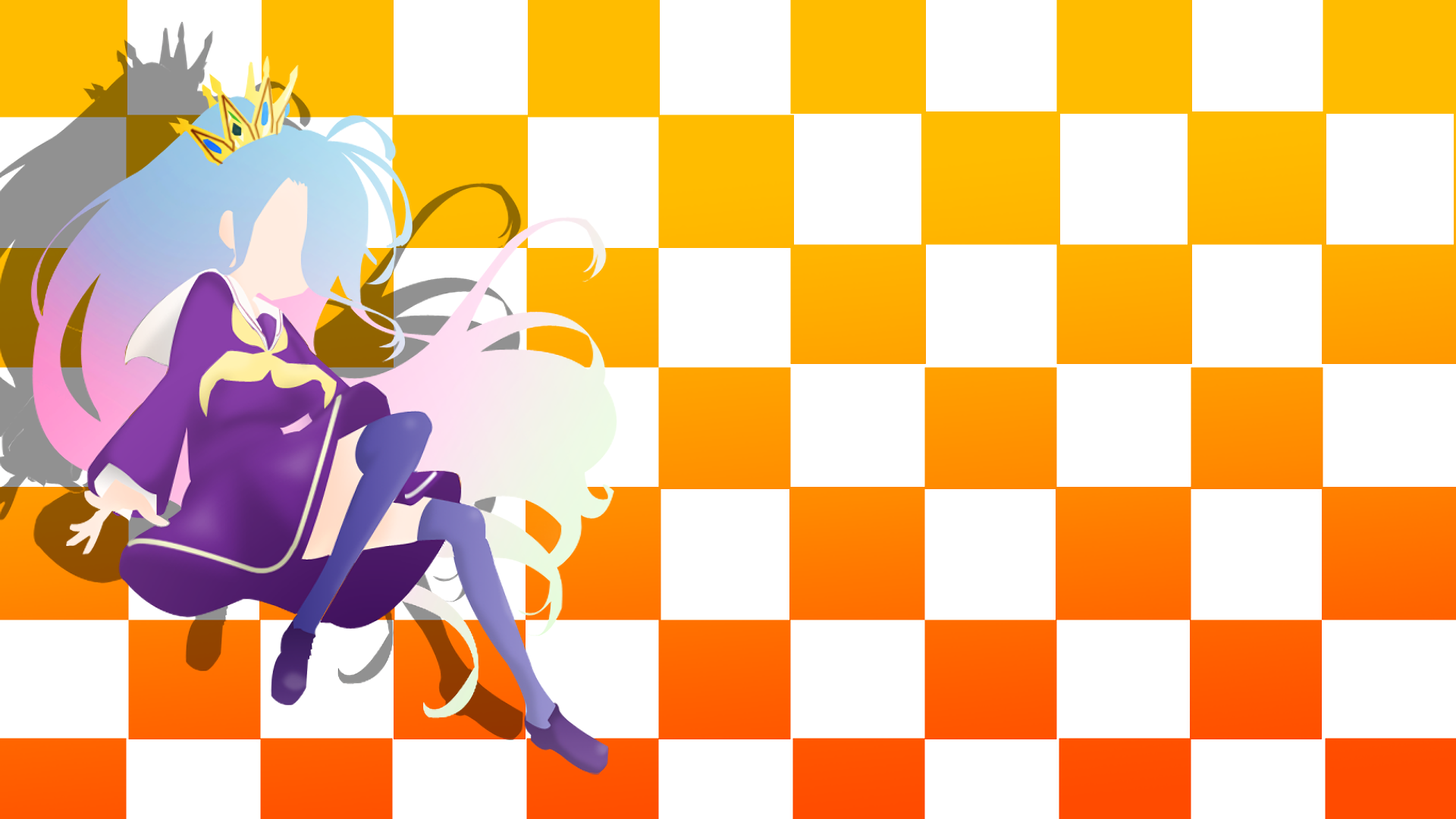 Download Shiro (No Game No Life) Anime No Game No Life HD Wallpaper