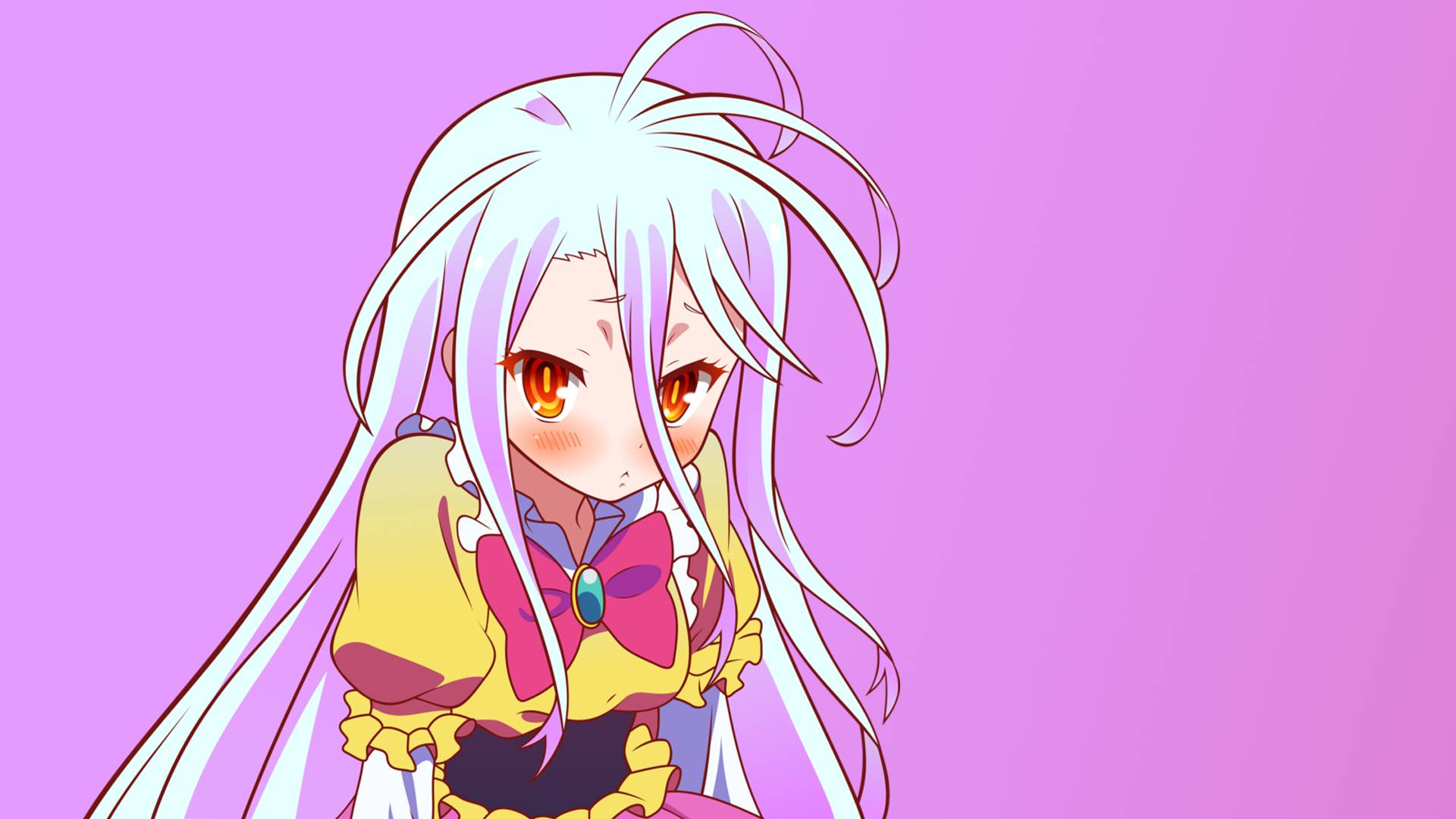 Download Shiro (no Game No Life) Anime No Game No Life Hd Wallpaper