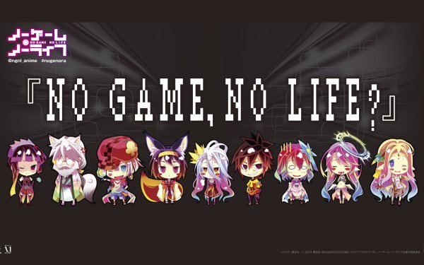 Anime No Game No Life Shiro Sora Stephanie Dola Jibril Izuna Hatsuse Fiel Nirvalen Tet HD Wallpaper | Background Image