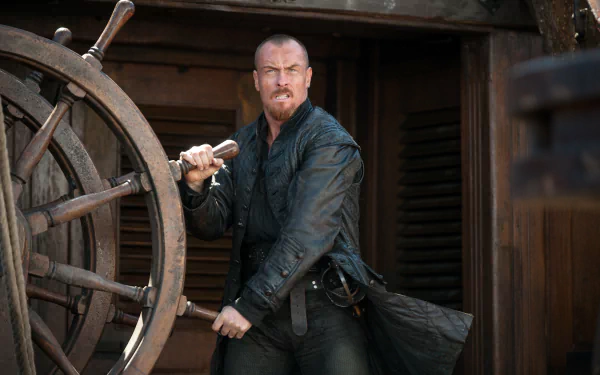 Captain Flint (Black Sails) Toby Stephens TV Show Black Sails HD Desktop Wallpaper | Background Image