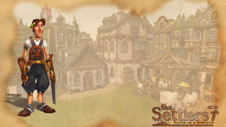 video game The Settlers 7: Paths to a Kingdom HD Desktop Wallpaper | Background Image