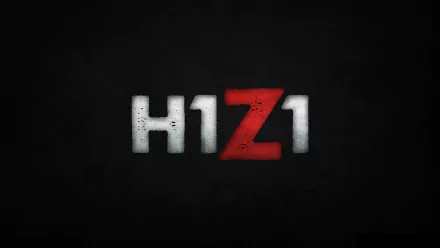HD PC desktop wallpaper featuring the H1Z1 logo from the video game H1Z1: King of the Kill and Z1 Battle Royale.