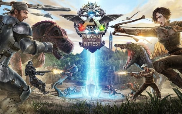 Video Game ARK: Survival Evolved Dinosaur HD Wallpaper | Background Image